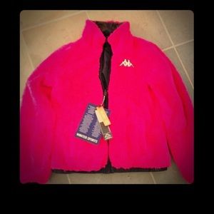 SALE🎉NEW⭐️Kappa hot pink soft jacket sz S